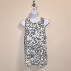 Animal Print Knit Tank